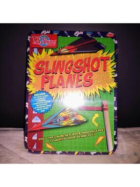 SLINGSHOT PLANES PAPER AIRPLANES-T.S.SHURE BY BENDON